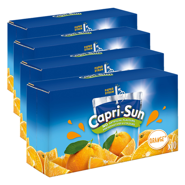 Capri sun orange 4st 10pack